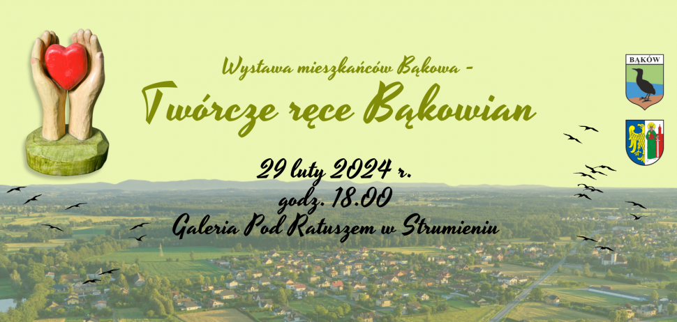 Wystawa mieszkańców Bąkowa 29 luty 2024 r. godz. 18.00